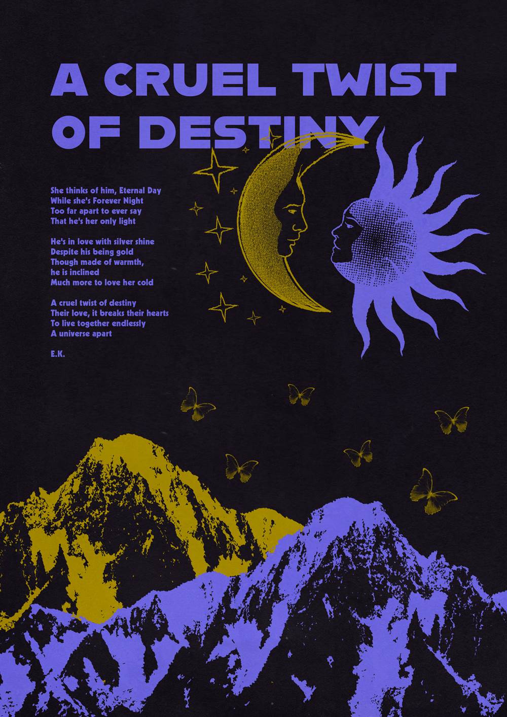 Composite poster, A cruel twist