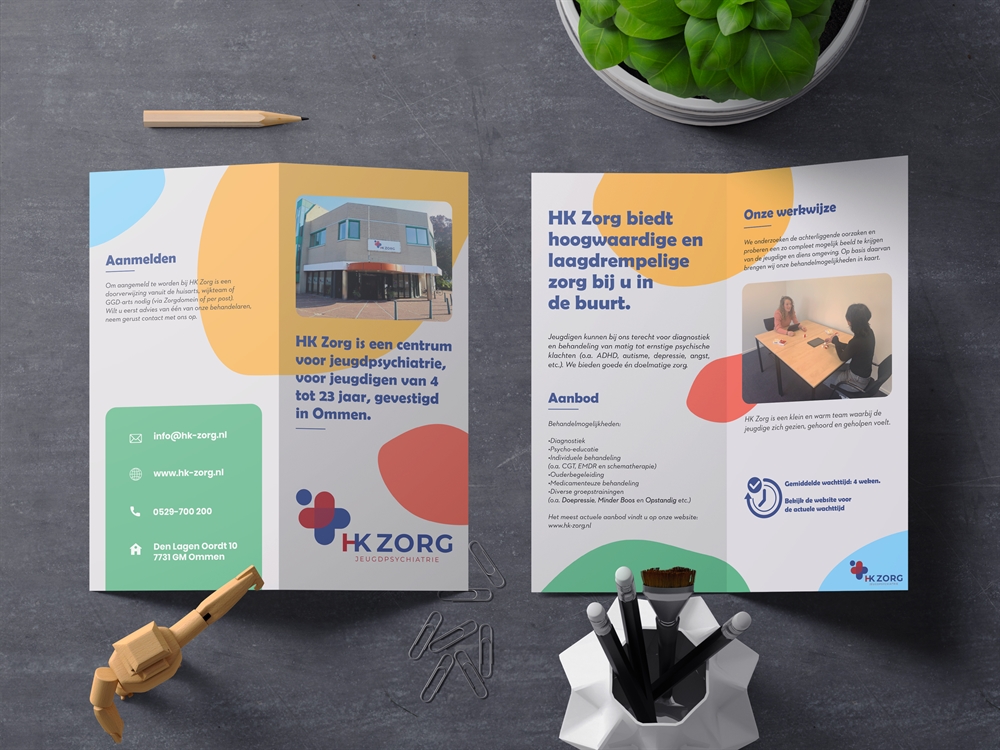 Brochure spread