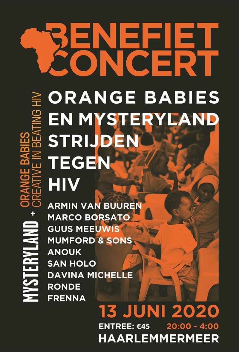 Orange print design